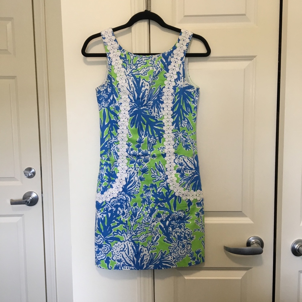 Blue and Green Lilly Pulitzer Dress